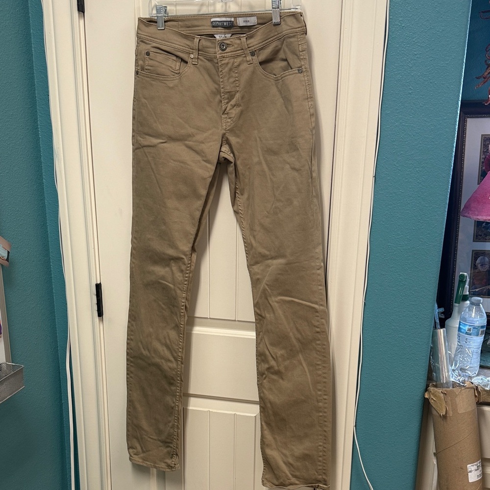 Men's Tan Chinos